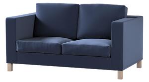 Potah na pohovku IKEA Karlanda 2-místná, krátký barva tmavě modrá látka sametová
