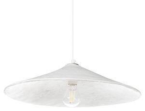 Závěsná lampa PORONGOS Papírmaš Bílá