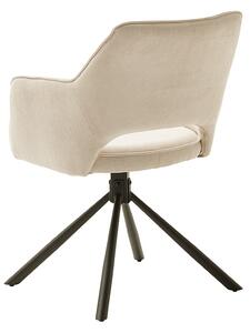 MCA Germany Jídelní židle s loketní opěrkou Luzon Barva: krémová