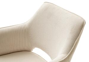 MCA Germany Jídelní židle s loketní opěrkou Luzon Barva: krémová