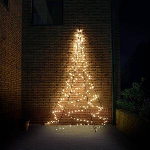 Silueta vánočního stromu stěna Fairybell - 4 m