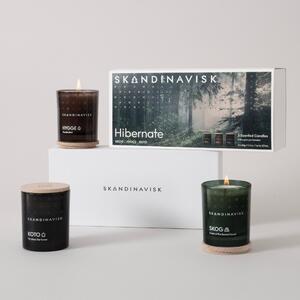 Dárková sada mini svíček HIBERNATE 3 × 65 g