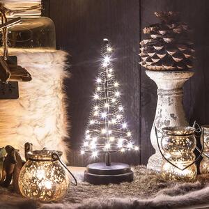 Stromek Santa's Tree, měděný drát, výška 26 cm