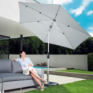 Knirps Automatic, zahradní slunečník se středovou tyčí, 290 cm, bílá