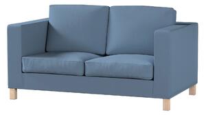 Potah na pohovku IKEA Karlanda 2-místná, krátký barva modrá látka pletený vzor