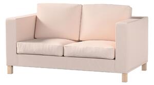Potah na pohovku IKEA Karlanda 2-místná, krátký barva růžová látka pletený vzor