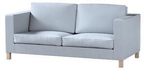 Potah na pohovku IKEA Karlanda rozkládací, krátký barva modrá látka pletený vzor
