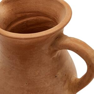 Terakotová váza Kave Home Mercia 18 cm
