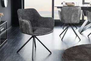 Jídelní židle VERONA tmavě šedá otočná Nábytek | Jídelní prostory | Jídelní židle | Všechny jídelní židle