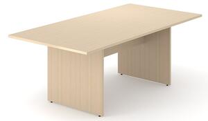 NARBUTAS - Jednací stůl OPTIMA obdélníkový s deskovou podnoží 200x100x72 cm