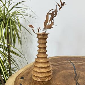 Dřevěná váza Yasar