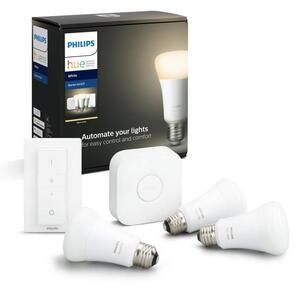 Základní sada Philips Hue STARTER KIT 3xE27/9W 2700K + zařízení k propojení
