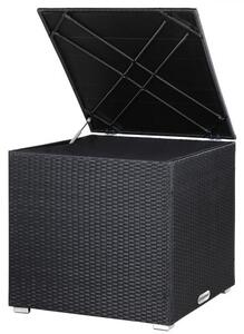 FurniGO Úložný box 75x75x70cm - černá