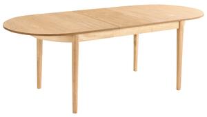Rozkládací jídelní stůl LARTO Světlý jasan 180/220 cm 90 cm