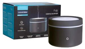 Lanaform - Fidji Black, Černý Aroma Difuzér s LED podsvícením a USB připojením