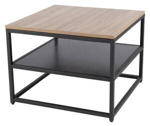Přístavný stolek OMBIR dub/černá