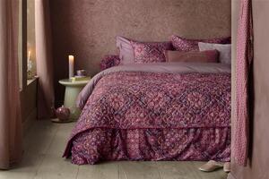 Pip Studio luxusní přehoz přes postel Il Mosaico červený, 220x260 cm
