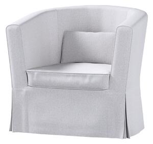 Potah na křeslo IKEA Ektorp Tullsta barva šedá látka pletený vzor