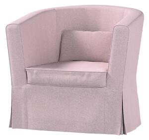Potah na křeslo IKEA Ektorp Tullsta barva růžová látka pletený vzor