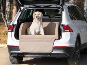 Doggy Pelech do kufru auta Adventure Oxford, béžový Velikost: R1 - 90x70 cm
