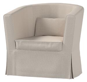 Potah na křeslo IKEA Ektorp Tullsta barva šedá látka pletený vzor