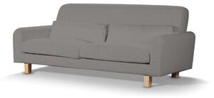 Potah na pohovku IKEA Nikkala krátký barva šedá látka pletený vzor