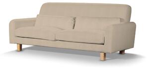 Potah na pohovku IKEA Nikkala krátký barva béžová látka pletený vzor