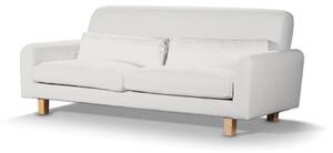 Potah na pohovku IKEA Nikkala krátký barva béžová látka pletený vzor