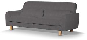 Potah na pohovku IKEA Nikkala krátký barva šedá látka pletený vzor