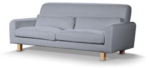 Potah na pohovku IKEA Nikkala krátký barva modrá látka pletený vzor