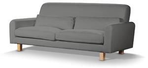 Potah na pohovku IKEA Nikkala krátký barva šedá látka sametová