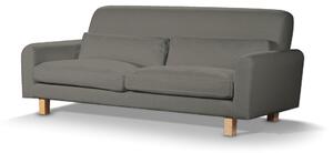 Potah na pohovku IKEA Nikkala krátký barva šedá látka pletený vzor