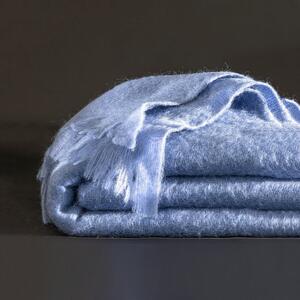 Blancheporte Mohérová vlněná deka Angora levandulová