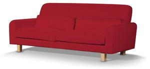 Potah na pohovku IKEA Nikkala krátký barva červená látka pletený vzor
