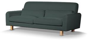 Potah na pohovku IKEA Nikkala krátký barva zelená látka sametová