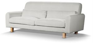 Potah na pohovku IKEA Nikkala krátký barva krémová látka pletený vzor