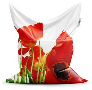 Sablio Sedací vak Classic Tulipány - 150x100 cm
