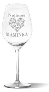 Sablio Sklenička na víno Nejlepší maminka: 49 cl