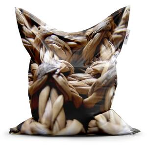 Sablio Sedací vak Classic Banánové listí - 150x100 cm