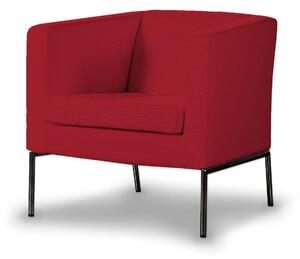 Potah na křeslo IKEA Klappsta barva červená látka pletený vzor