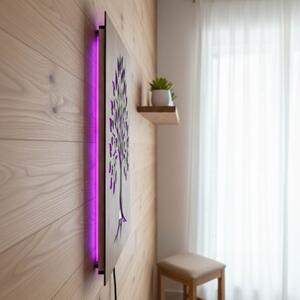 Podsvícený dřevěný obraz „Strom života led | LED0564