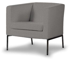 Potah na křeslo IKEA Klappsta barva šedá látka pletený vzor