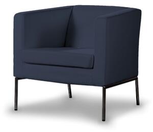 Potah na křeslo IKEA Klappsta barva tmavě modrá látka sametová