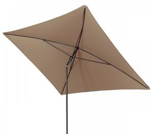 Doppler SUNLINE WATERPROOF, balkónový naklápěcí slunečník, 230x190 cm, hnědá
