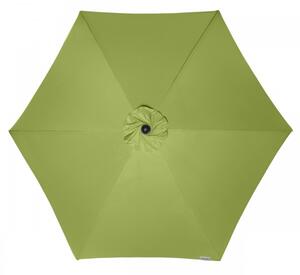 Středový slunečník s klikou Doppler ACTIVE KURBEL 380 cm, zelená DP444438836