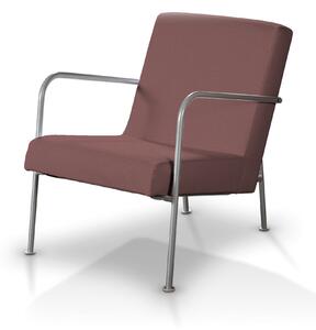 Potah na křeslo Ikea PS barva fialová látka sametová