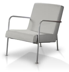Potah na křeslo Ikea PS barva šedá látka pletený vzor