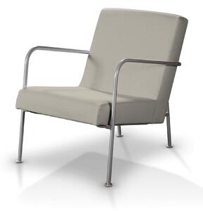 Potah na křeslo Ikea PS barva šedá látka sametová