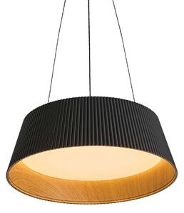 VK Light Aelia Wood LED závěsné svítidlo Černá