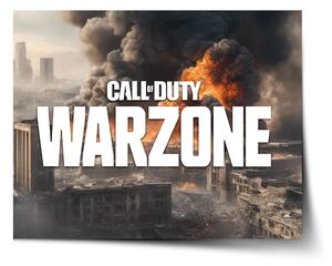 Sablio Plakát Call of Duty Warzone - město - 60x40 cm